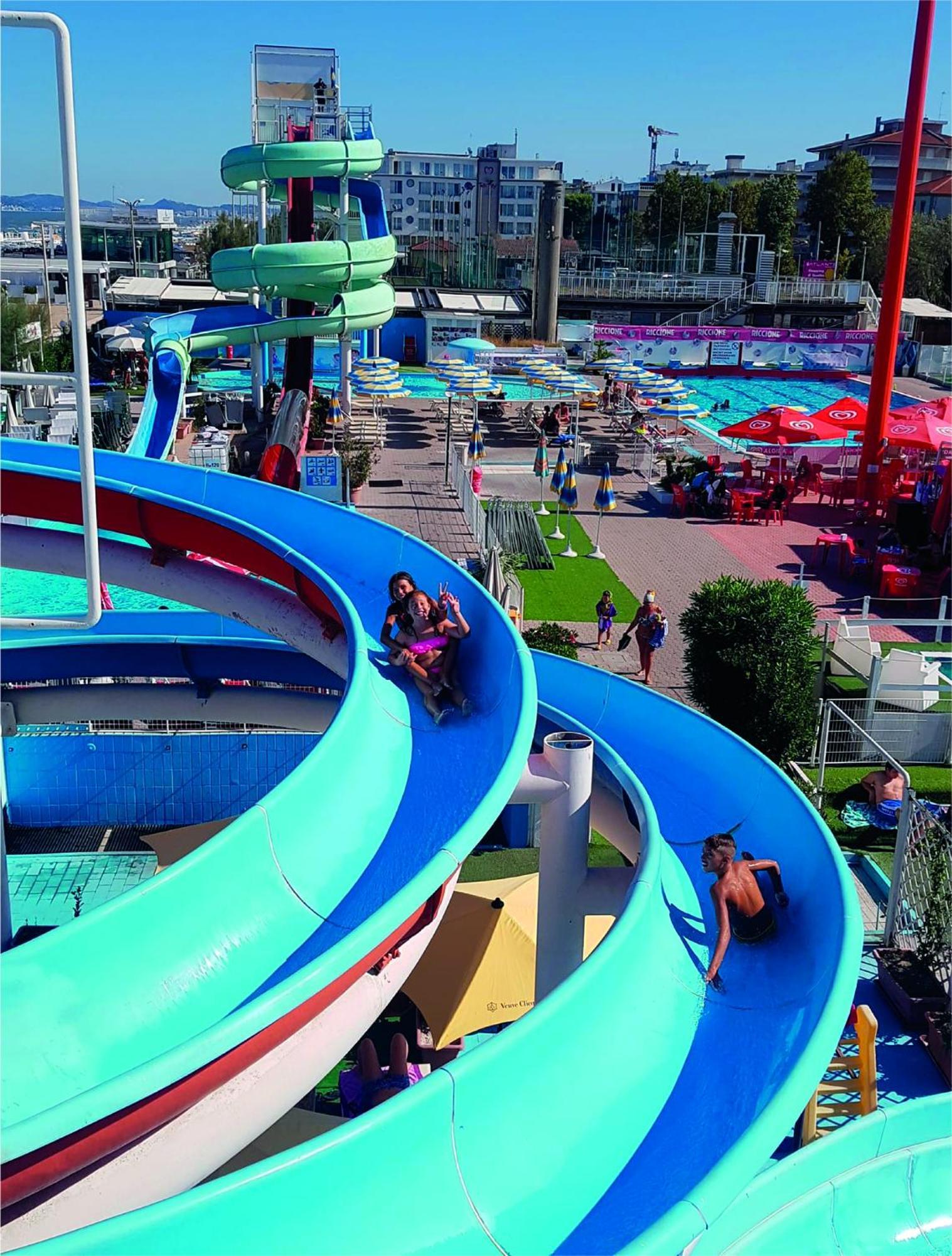 Hotel Giorg - Waterpark Included Rimini Eksteriør billede